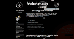 Desktop Screenshot of johnbonham.co.uk